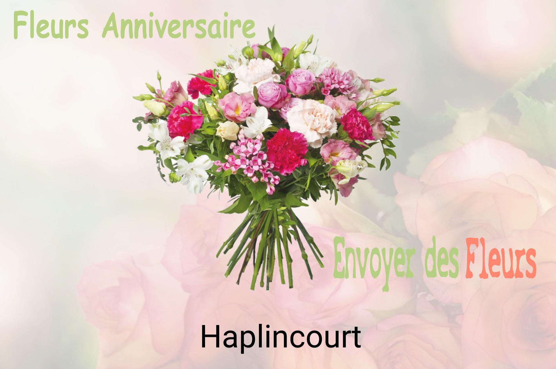 Bouquet de fleurs d’anniversaire livré à Haplincourt
